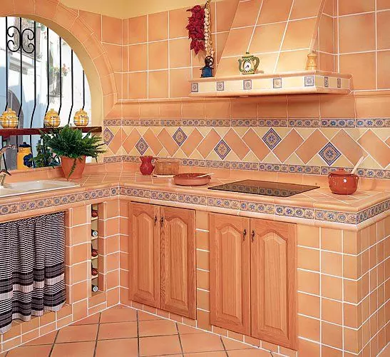 cocina mexicana de obra