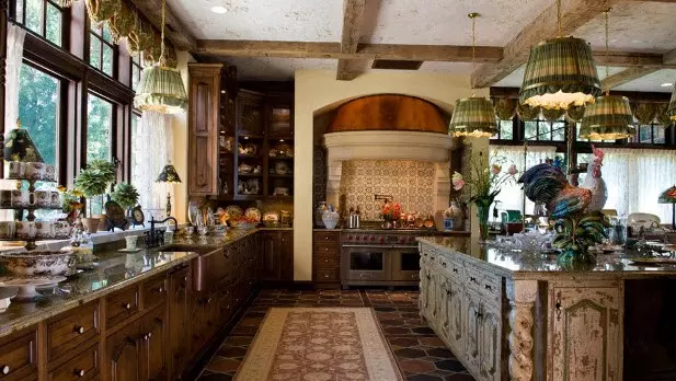 cocina rustica castillo